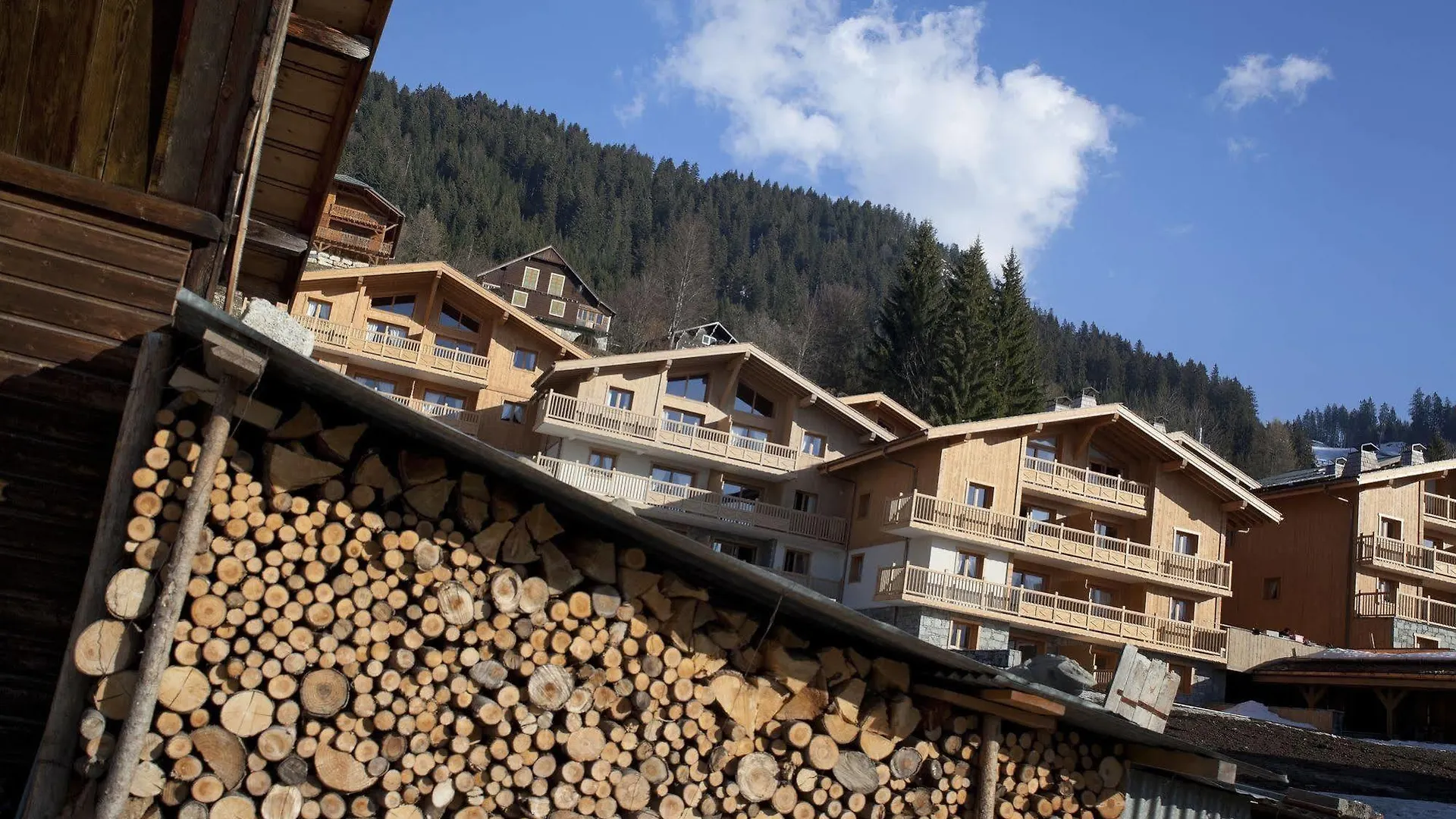 Lägenhetshotell Cgh Residences & Spas Les Chalets De Jouvence Les Carroz d'Araches
